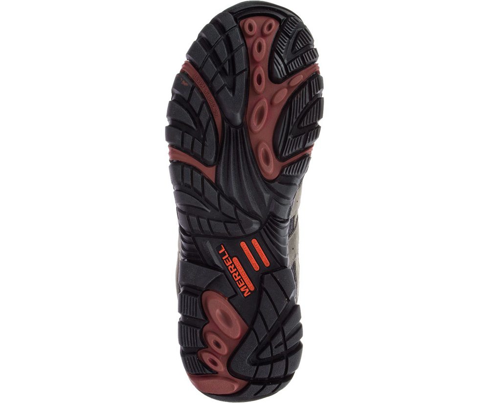 Merrell Boots Brown - Moab Vertex Mid Waterproof Comp Toe - Mens 41LMYFSIT